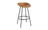 Mat Barstool 75 Full Upholstery Steel by Normann Copenhagen