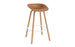 Mat Barstool 75 Front Upholstery Wood by Normann Copenhagen