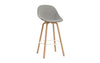 Mat Bar Chair 75 Front Upholstery Wood by Normann Copenhagen