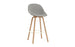 Mat Bar Chair 75 Front Upholstery Wood by Normann Copenhagen