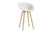 Mat Bar Armchair 75 cm Front Upholstery Wood by Normann Copenhagen
