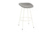 Mat Barstool 75 Full Upholstery Steel by Normann Copenhagen
