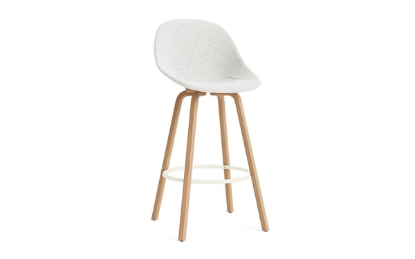 Mat Bar Chair 75 Full Upholstery Wood by Normann Copenhagen