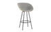 Mat Bar Armchair 75 cm Front Upholstery Steel by Normann Copenhagen