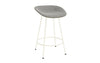 Mat Barstool 65 Front Upholstery Steel by Normann Copenhagen