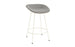 Mat Barstool 65 Front Upholstery Steel by Normann Copenhagen