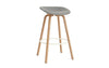 Mat Barstool 75 Full Upholstery Wood by Normann Copenhagen