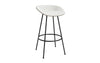 Mat Barstool 75 Front Upholstery Steel by Normann Copenhagen