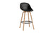 Mat Bar Chair 75 Front Upholstery Wood by Normann Copenhagen