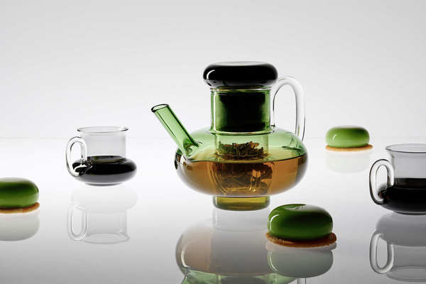 Bump Tea Pot Green by Tom Dixon