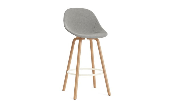 Mat Bar Chair 75 Full Upholstery Wood by Normann Copenhagen