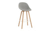 Mat Bar Chair 75 Full Upholstery Wood by Normann Copenhagen