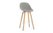 Mat Bar Chair 75 Full Upholstery Wood by Normann Copenhagen