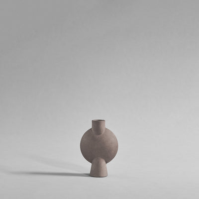 Sphere Vase Bubl, Mini - Taupe by 101 Copenhagen