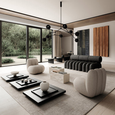 Bloom Vase, Petit - Dark Grey by 101 Copenhagen