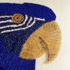 Macaw Beaded Pillow by Jonathan Adler