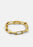 Gold plated Relier Petit bracelet by Skultuna, showcasing a delicate and stylish accessory with a sleek design.