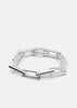 Silver plated Relier Petit bracelet by Skultuna, featuring a delicate, minimalist design with a smooth silver finish.