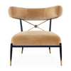 Rider Klismos Chair - Varese Camel by Jonathan Adler