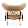 Rider Klismos Chair - Varese Camel by Jonathan Adler