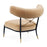 Rider Klismos Chair - Varese Camel by Jonathan Adler