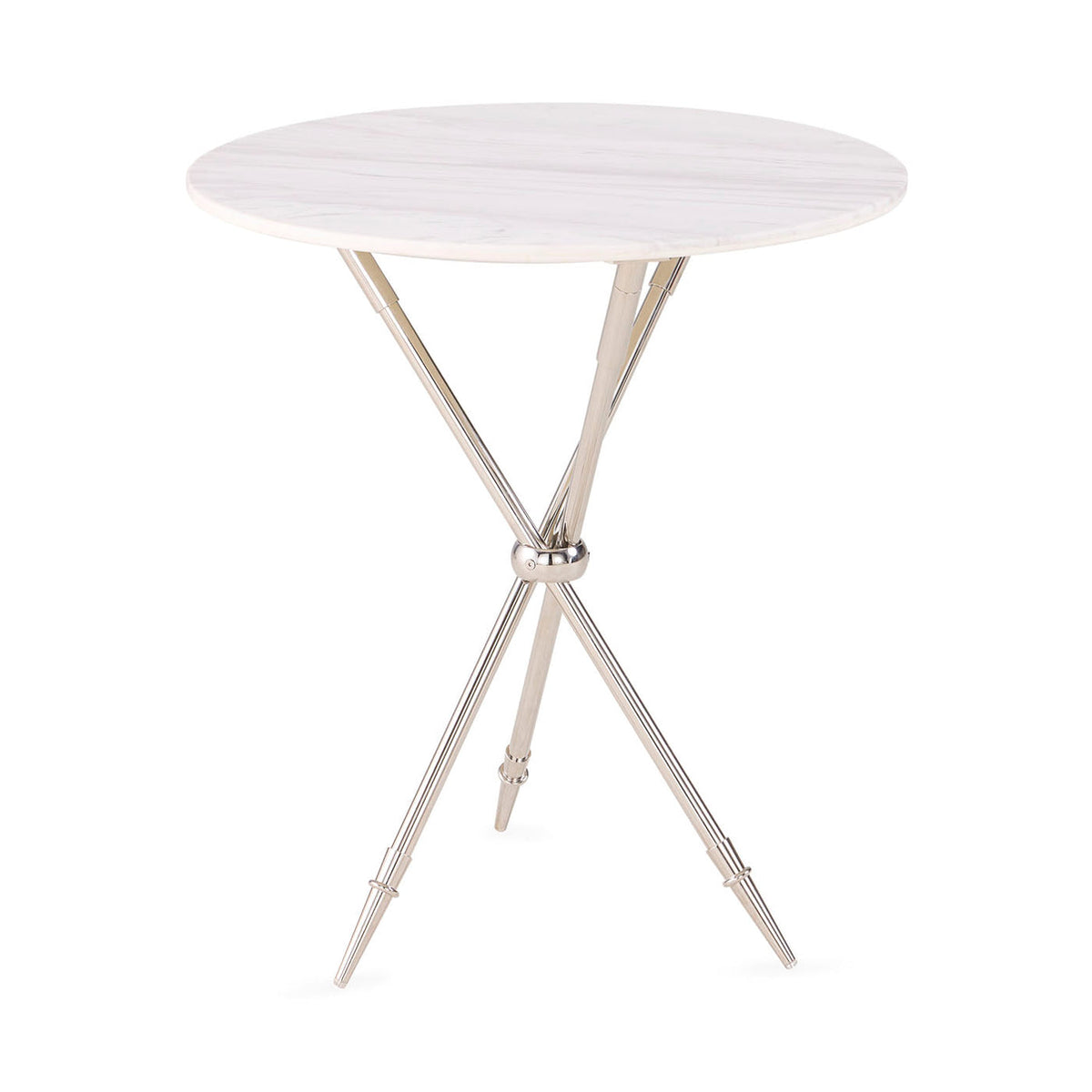 Rider Tripod Table - White by Jonathan Adler