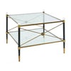 Rider Two-tier Cocktail Table by Jonathan Adler