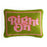 Right On Needlepoint Pillow by Jonathan Adler