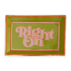 Right On Rectangle Tray by Jonathan Adler