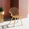 Rita Chair by Bend Goods, modern metal seating with a sleek, minimalist design, shown in a stylish indoor setting.