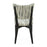 Rive Gauche Dining Chair - Stratus Black Ivory by Jonathan Adler