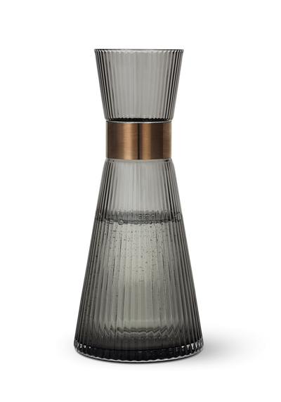 Elegant Grand Cru Nouveau Water Carafe by Rosendahl, clear glass accessory for serving water with a sleek, modern design.