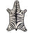 Zebra Flatweave Rug by Jonathan Adler