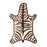 Zebra Flatweave Rug by Jonathan Adler