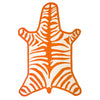 Zebra Flatweave Rug by Jonathan Adler