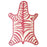 Zebra Flatweave Rug by Jonathan Adler