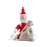 Kay Bojesen Christmas Santa Claus accessory, red and white, 7.7 inches tall, detailed wooden figure for festive decor