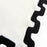 Santorini Black Border Pillow by Jonathan Adler