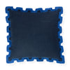 Santorini Blue Border Pillow by Jonathan Adler