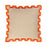 Santorini Orange Border Pillow by Jonathan Adler