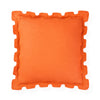 Santorini Orange Border Pillow by Jonathan Adler