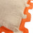 Santorini Orange Border Pillow by Jonathan Adler
