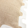 Santorini White Border Pillow by Jonathan Adler
