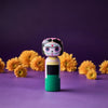 Kokeshi Doll - Frida, Dia De Los Muertos by Lucie Kaas