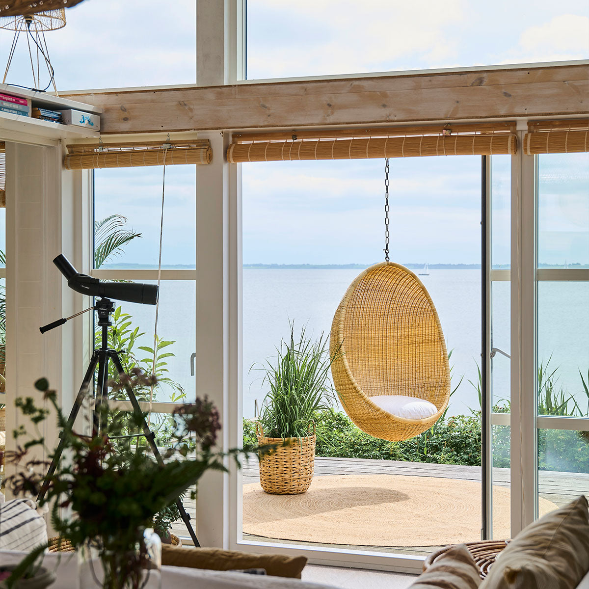 Hanging Egg Exterior Chair by Sika