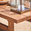 Table basse Julian en teck (140x55cm) par Sika