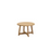 Victor Teak Coffee Table Ø75 by Sika