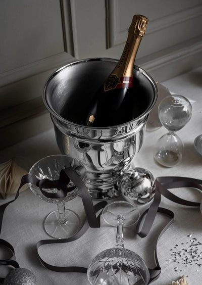 Champagne & Wine Cooler - Silver Plated by Skultuna