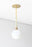 Stem 1x Pendant by SkLo