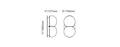 Applique/Plafonnier Twin 2.0 par SkLo